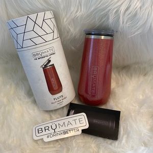 Brand new Brumate flute in Glitter Ruby